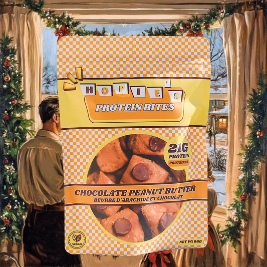 Chocolate Peanut Butter Protein Bites